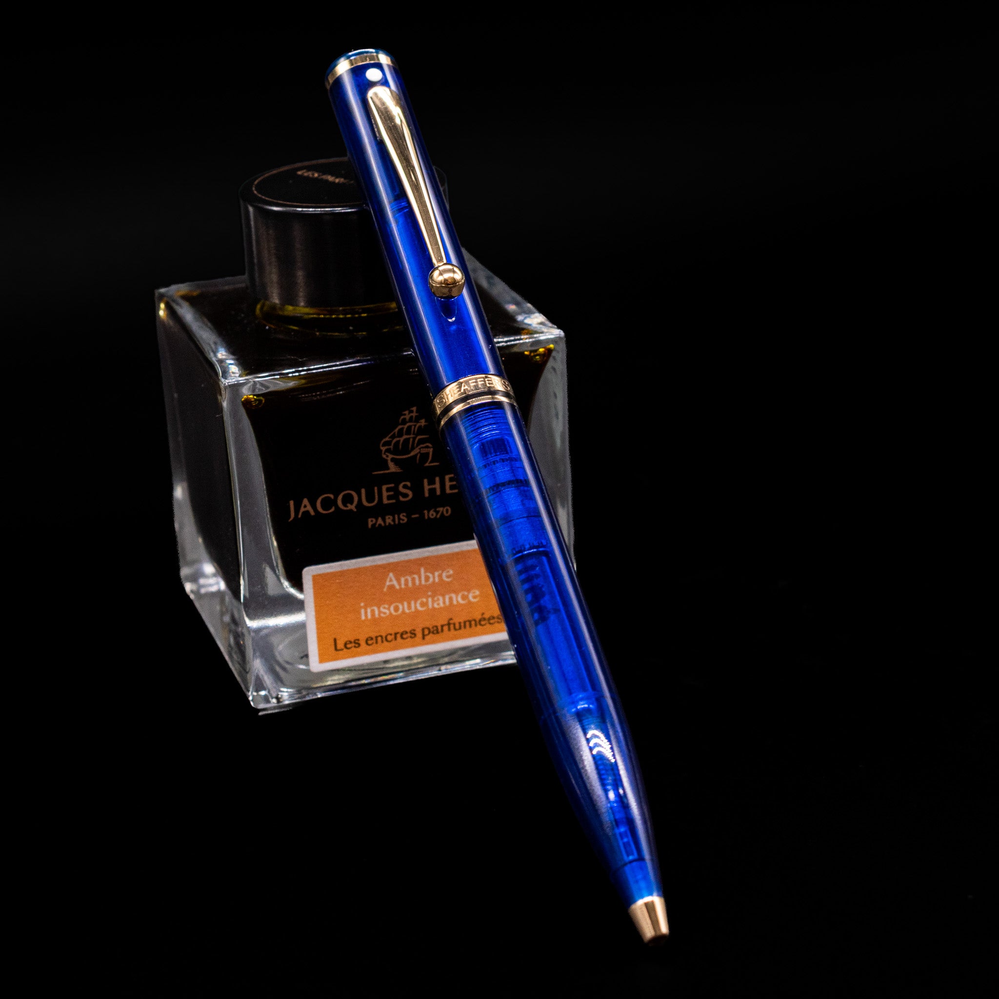 Sheaffer for Levenger Connoisseur Ballpoint Pen - Cobalt Blue