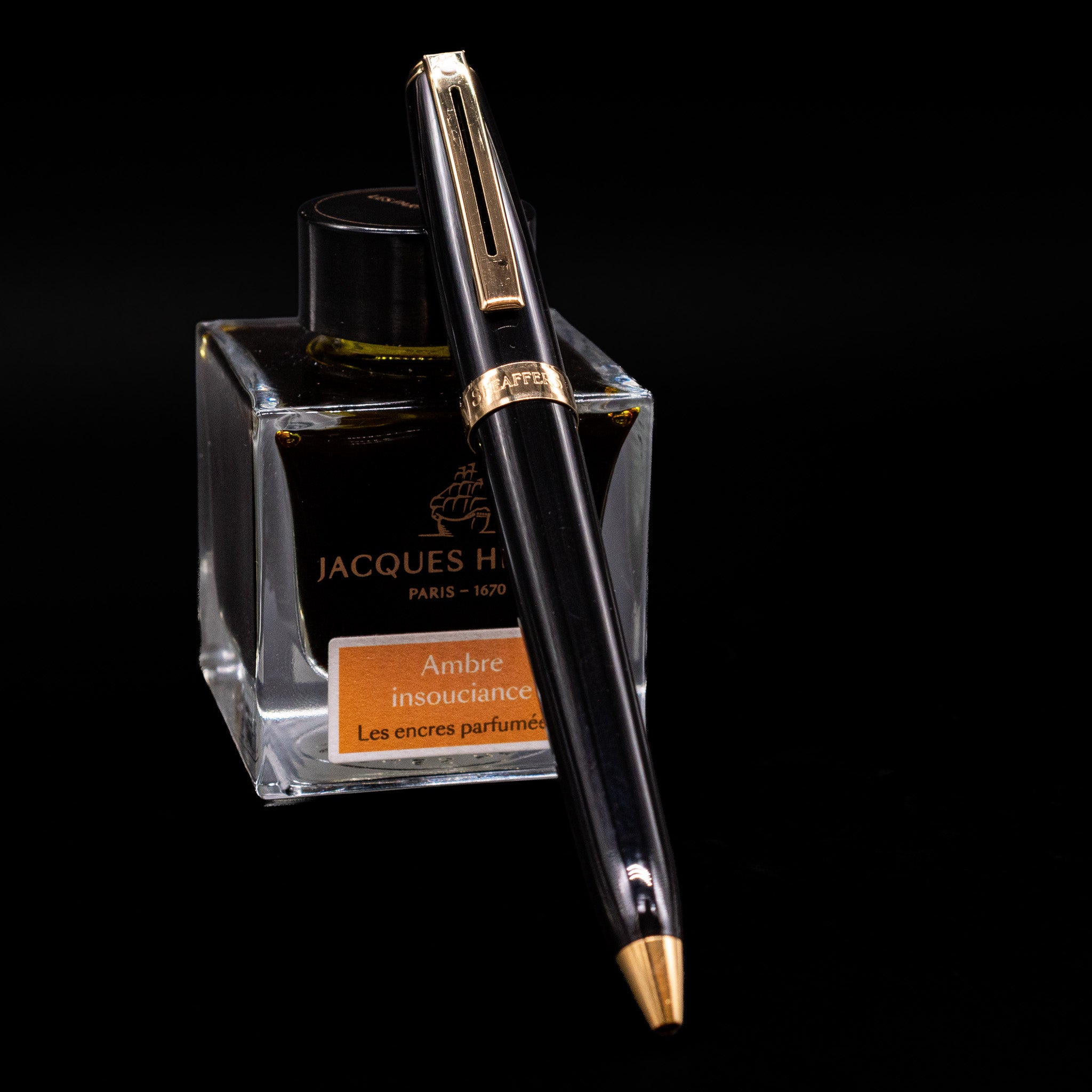 Sheaffer Prelude Ballpoint Pen - Black Lacquer GT